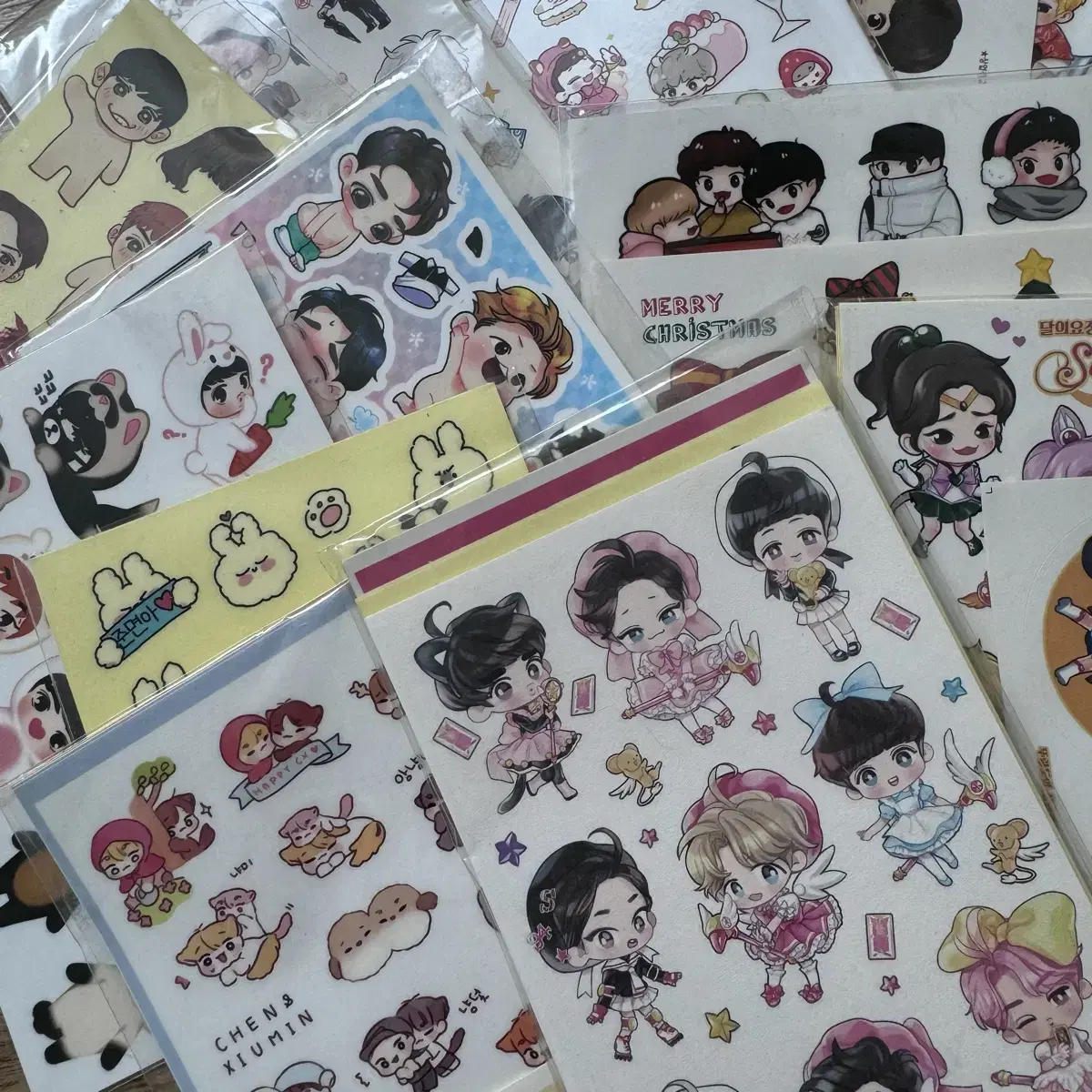 Sell Exo fan art sticker 