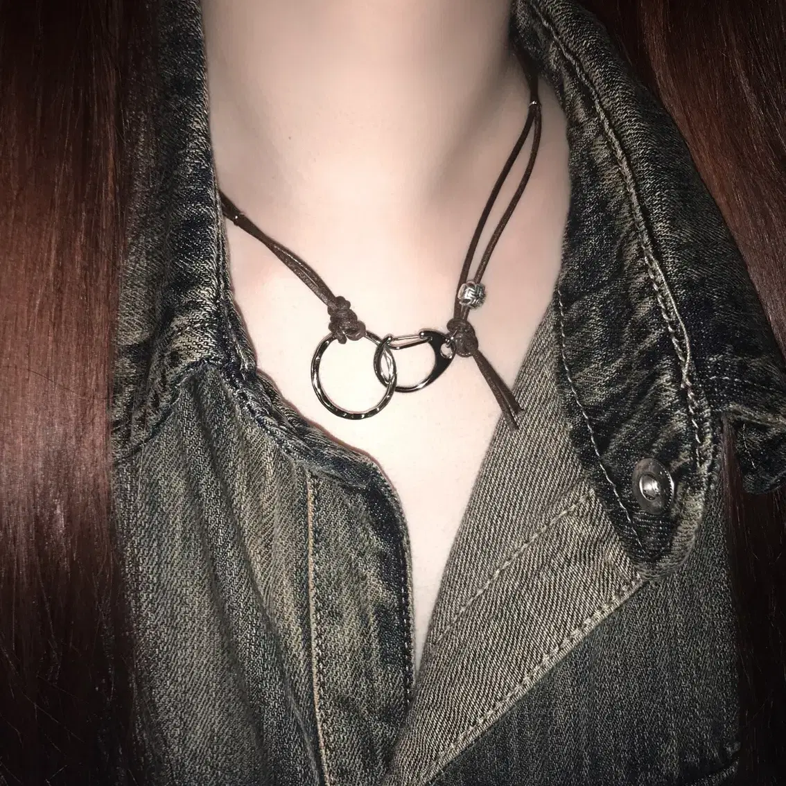 Vintage 탐 necklace y2k 빈티지목걸이