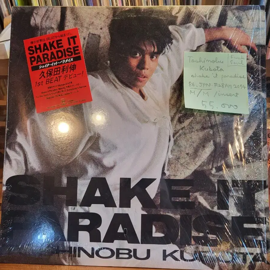 Toshinobu Kubota.shake it paradise.86.jp