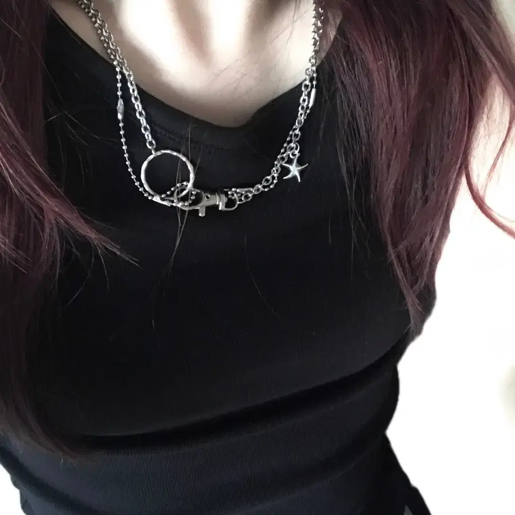 Vintage 카발라 necklace y2k 빈티지목걸이