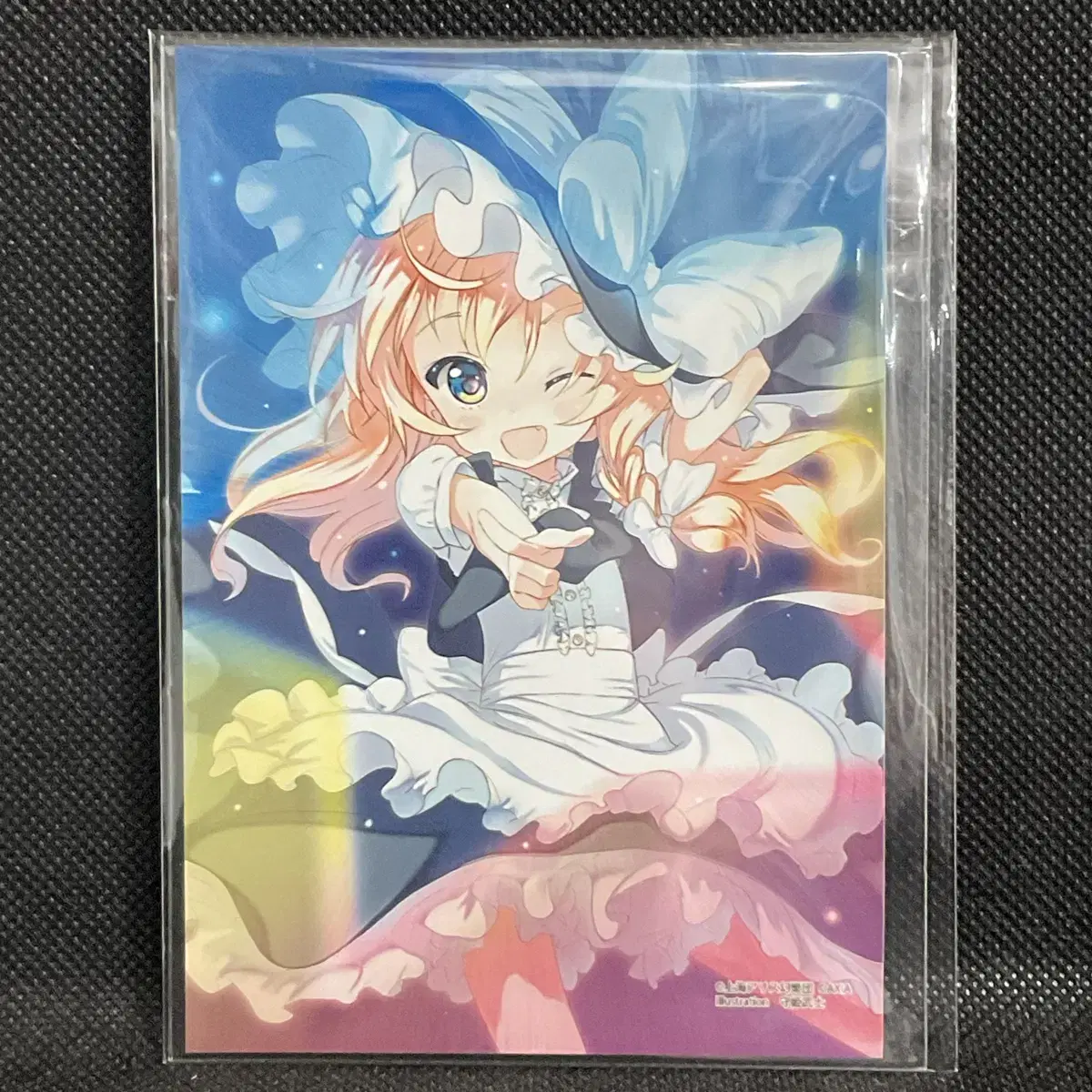 Unsealed Touhou Project Kirisame Marisa Illustrated Bromide