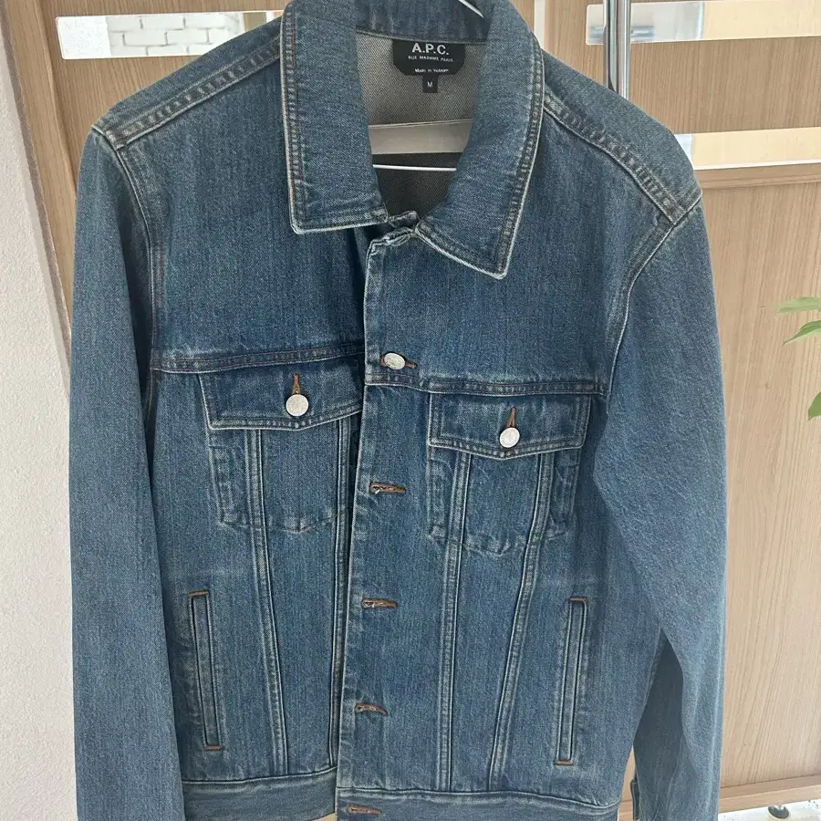 A.P.C 중청데님자켓 M