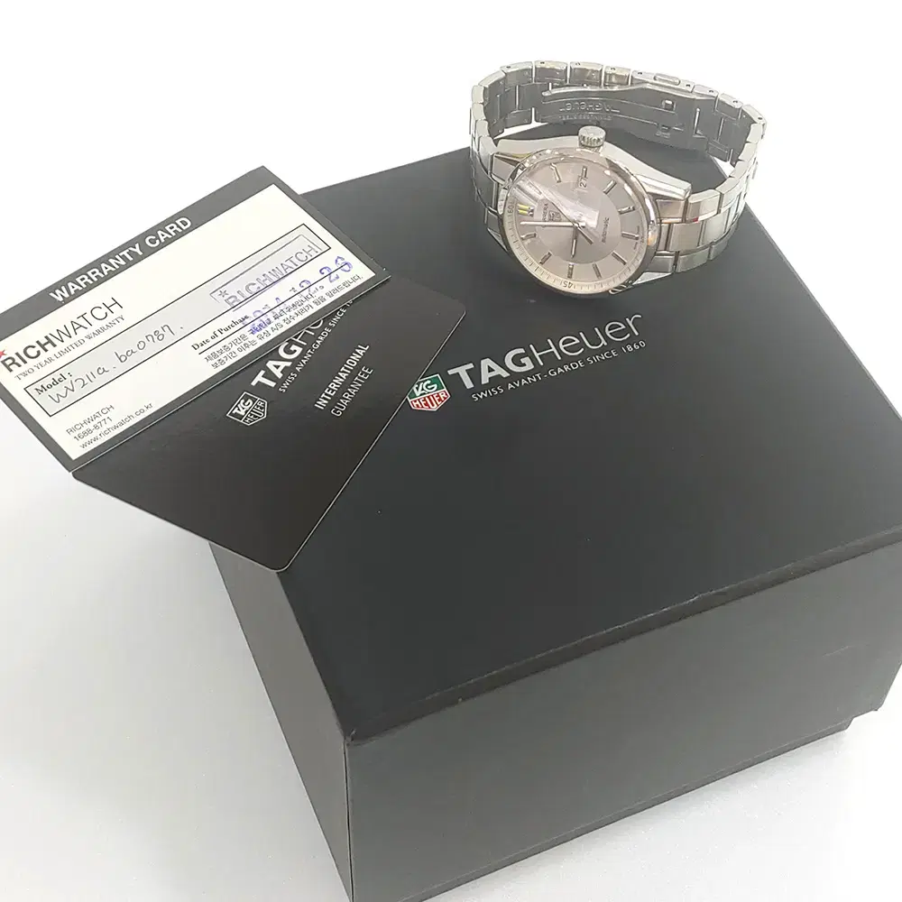 TAG HEUER 태그호이어 까레라 오토매틱 메탈시계