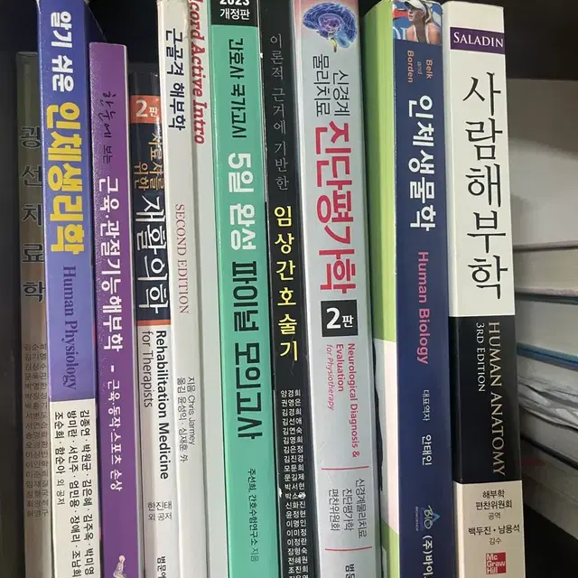 광선치료학 인체생리학 재활의학 근골격해부학