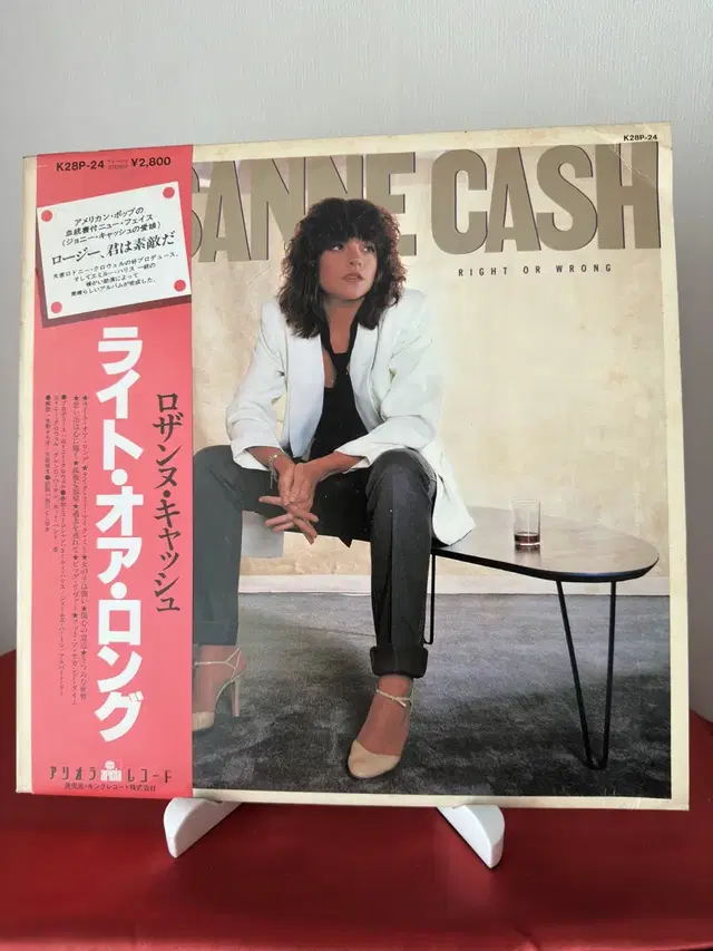 (민트급알판)Rosanne Cash - Right Or Wrong(LP)