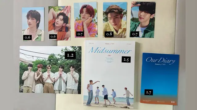 투바투 midsummer season of txt 앨범