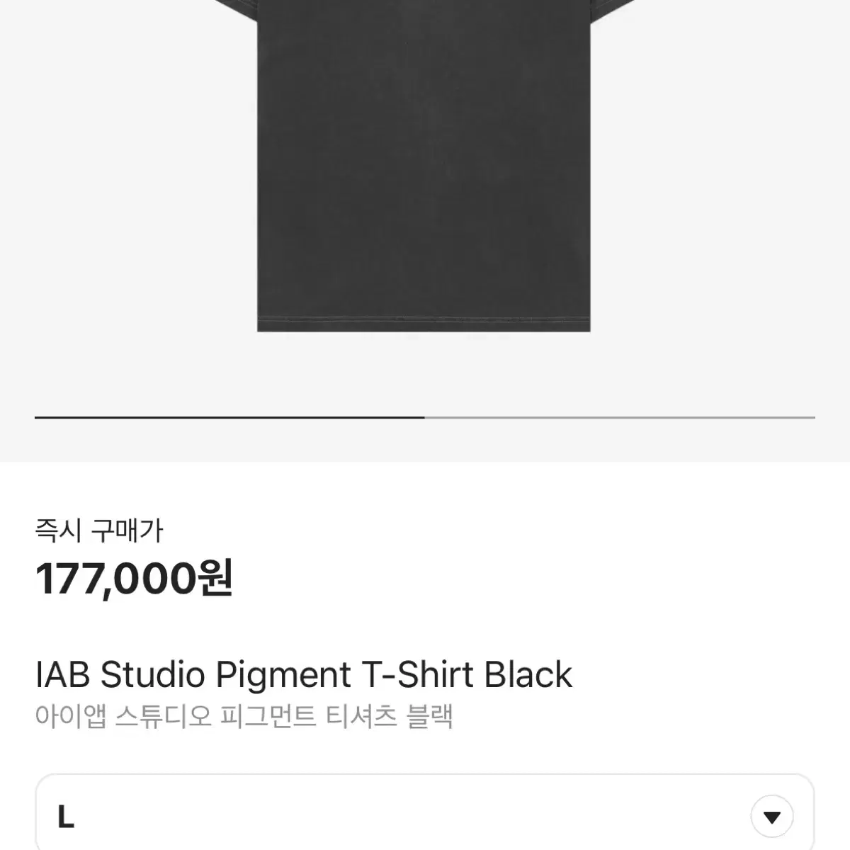 IAB STUDIO Pigment tshirt