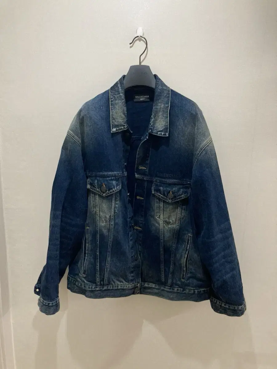 [XS]Balenciaga Jeans Jacket Overcoat