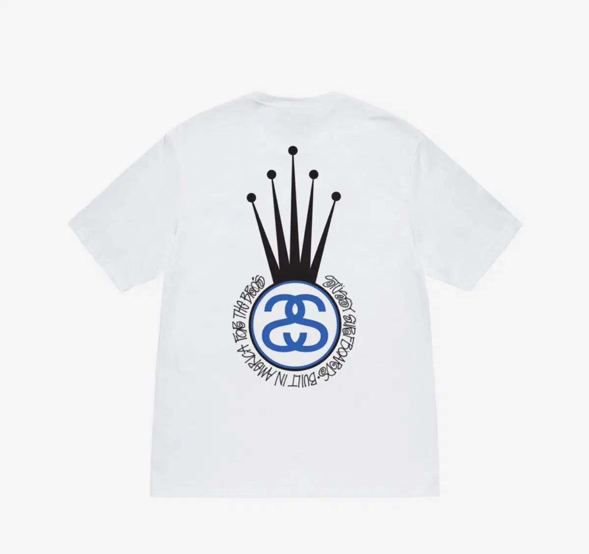 Stussy Crown Link T-Shirt White