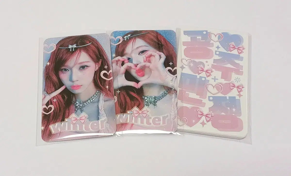 Aespa winter Gazetteer photocard Sell