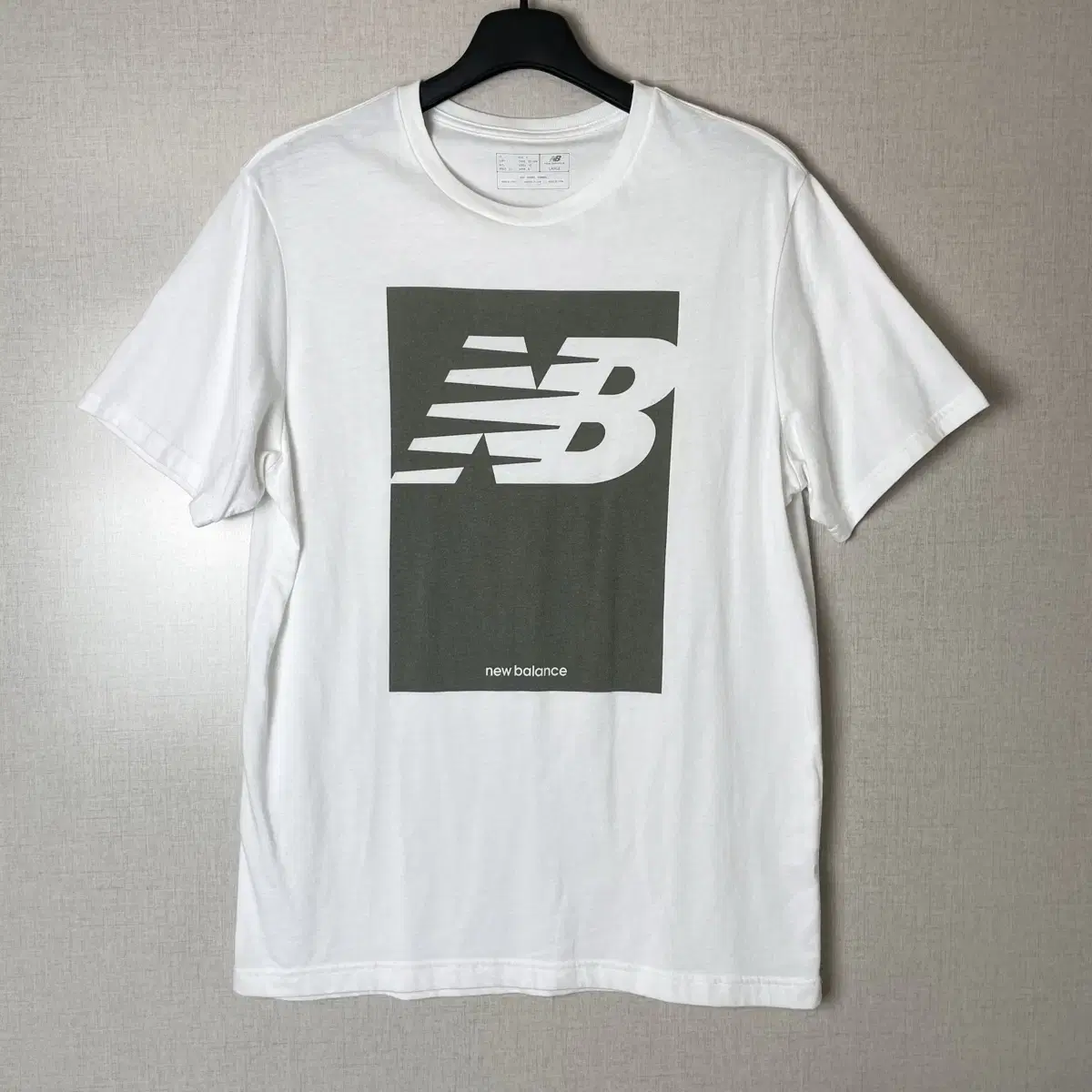 [TAPPO] New Balance Round Neck Short Sleeve T-Shirt XL