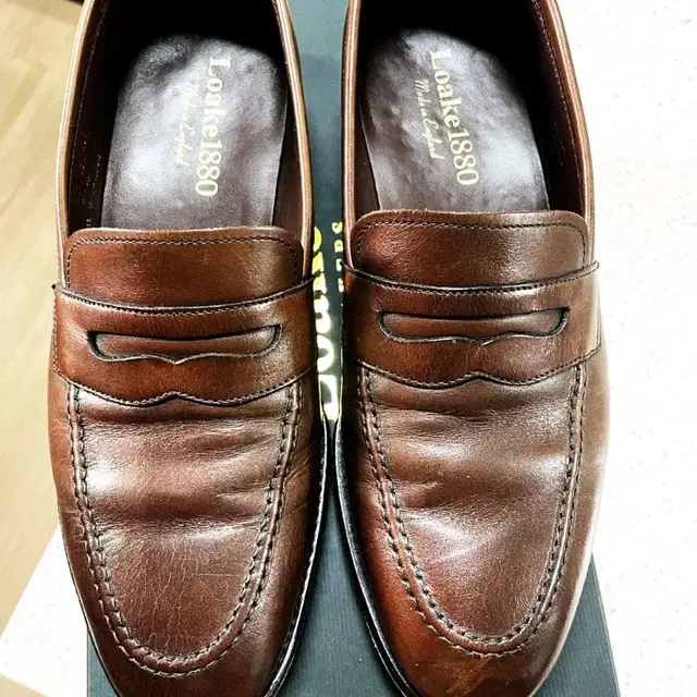 loake 로크 화이트홀 로퍼  브라운 7반사이즈