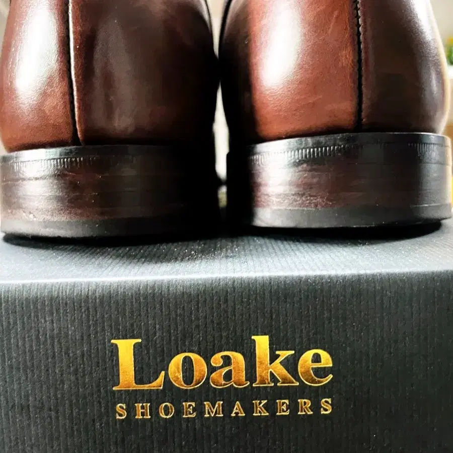 loake 로크 화이트홀 로퍼  브라운 7반사이즈