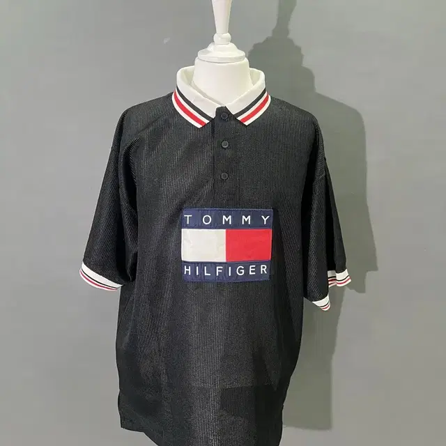 tommy 타미힐피거 올드스쿨 메쉬티셔츠 110-115