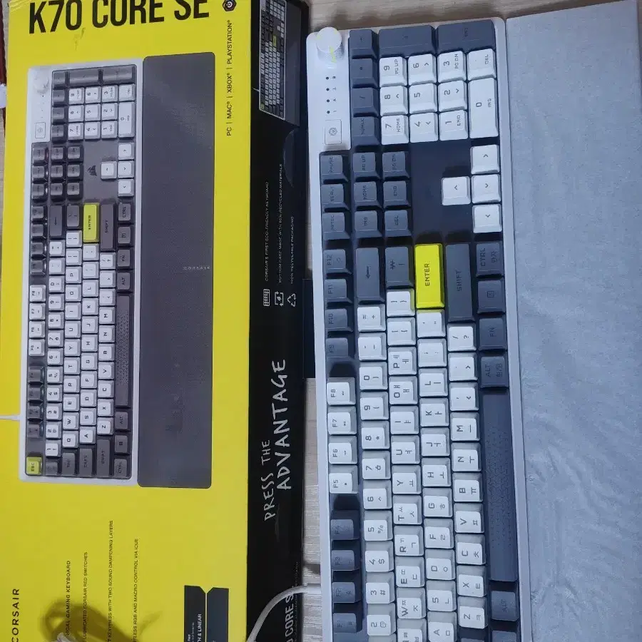 커세어 k70 core se 키보드 적축(하자)