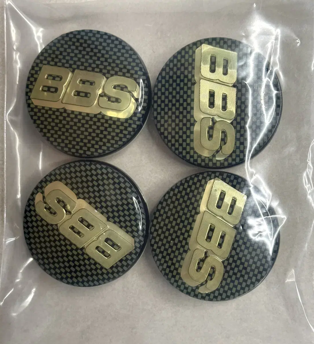 BBS 휠캡스티커 작업 현기순정 휠캡 4개 한세트