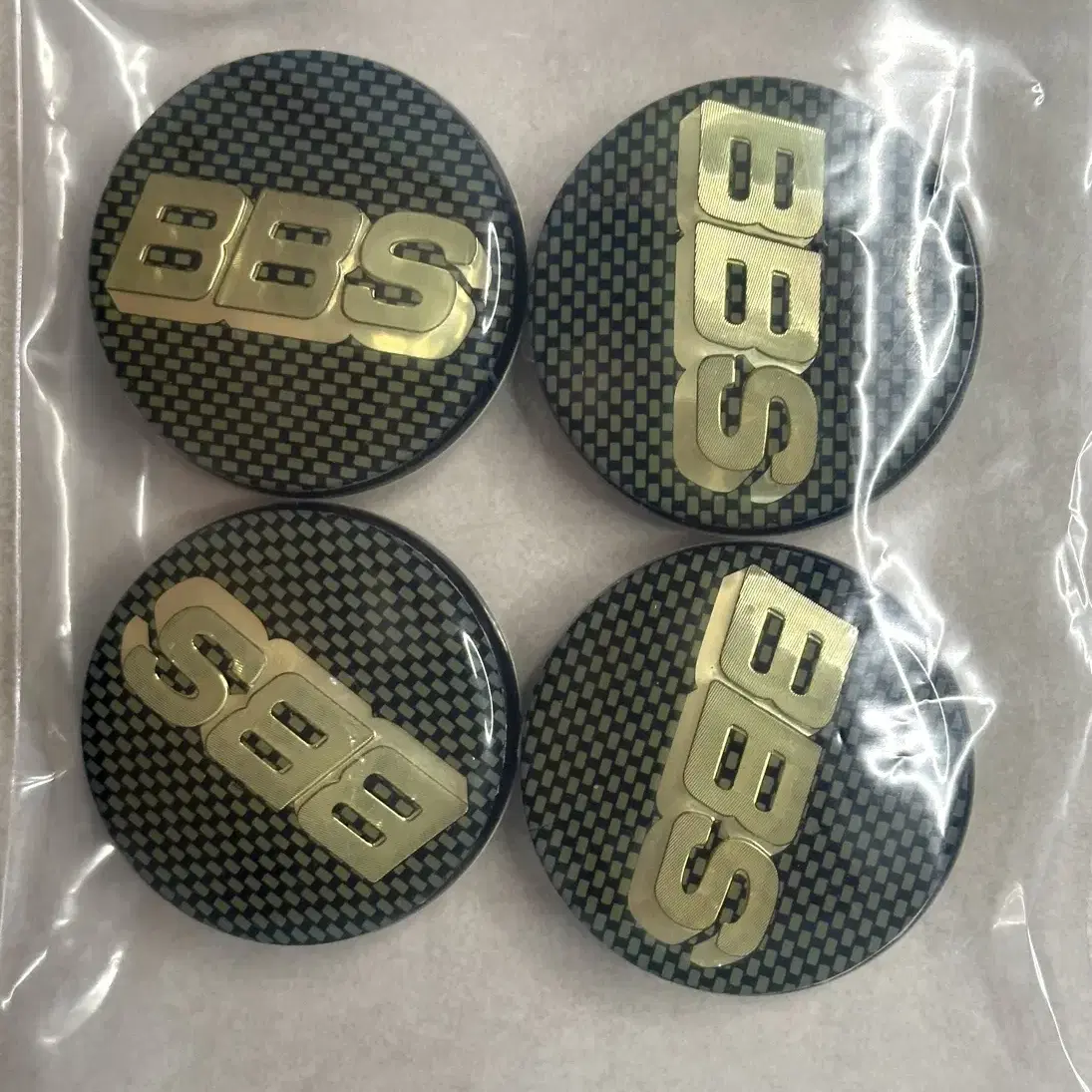 BBS 휠캡스티커 작업 현기순정 휠캡 4개 한세트