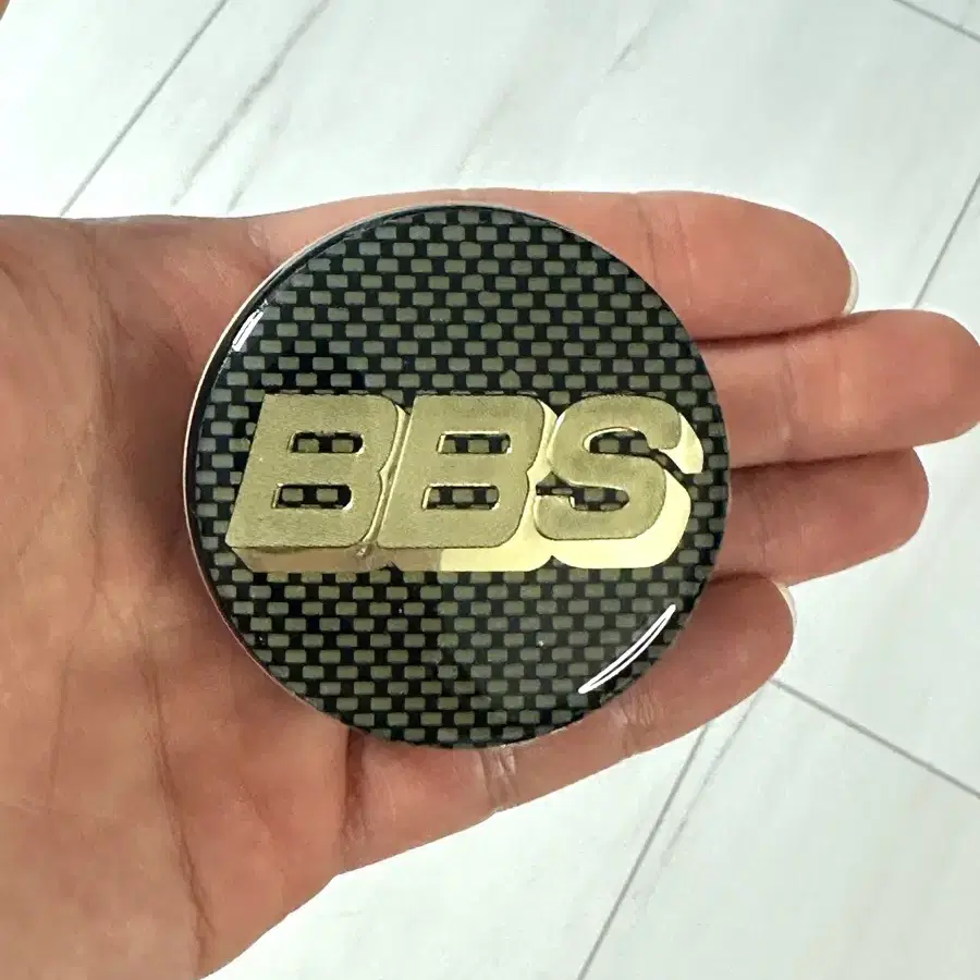 BBS 휠캡스티커 작업 현기순정 휠캡 4개 한세트