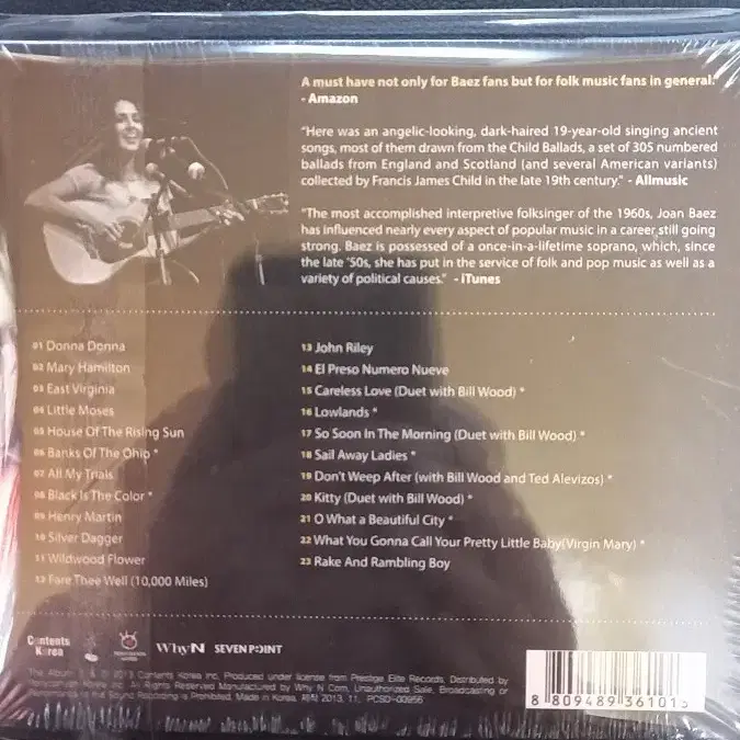 Joan Baez - The Legendary Best (CD)