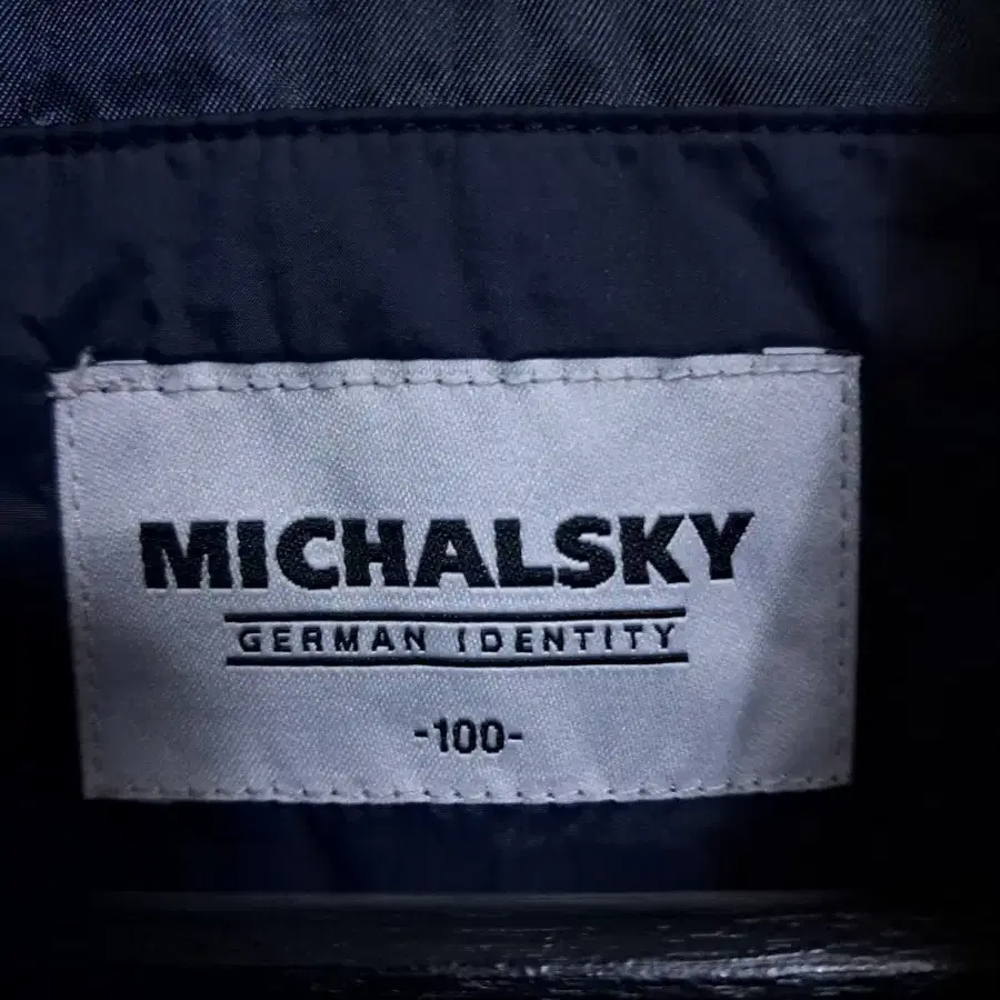 2.(여/100)MICHALSKY/오리털조끼