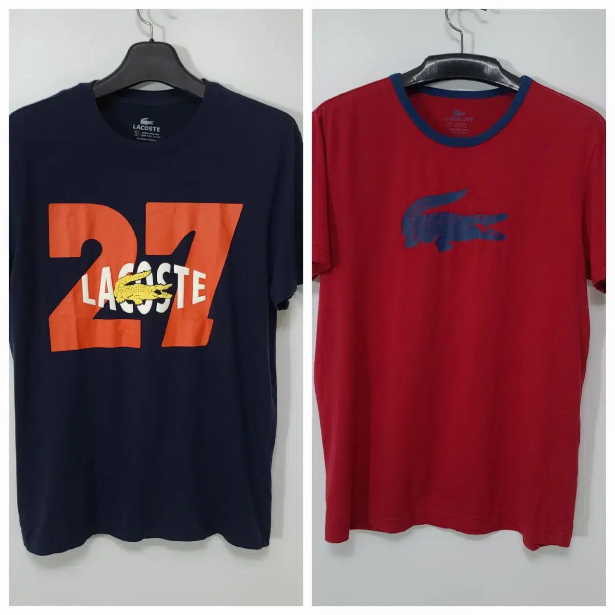 (L)Lacoste Printed Vahn Tee