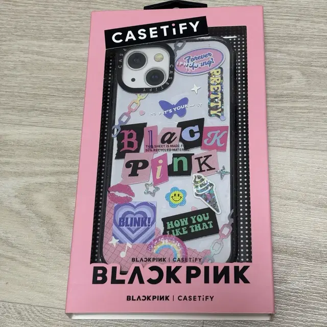 [케이스티파이] 블랙핑크 BLACKPINK Diary Stickers C