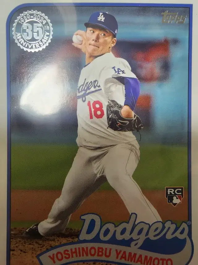 topps 2024 rookie 야마모토 요시노부(LA 다저스)