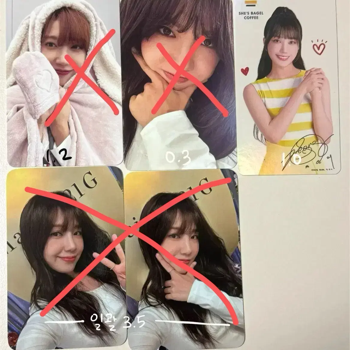 에이핑크 포카 양도