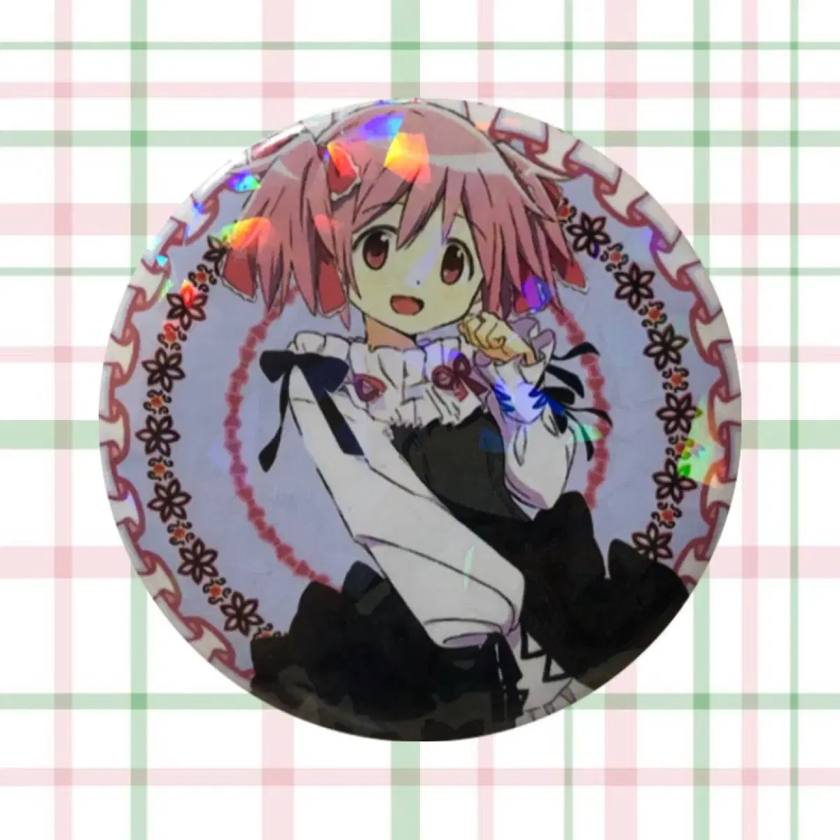 Magical Girl Madoka 58mm / Classical Magica Can Badge Homura Harajuku Bracelet