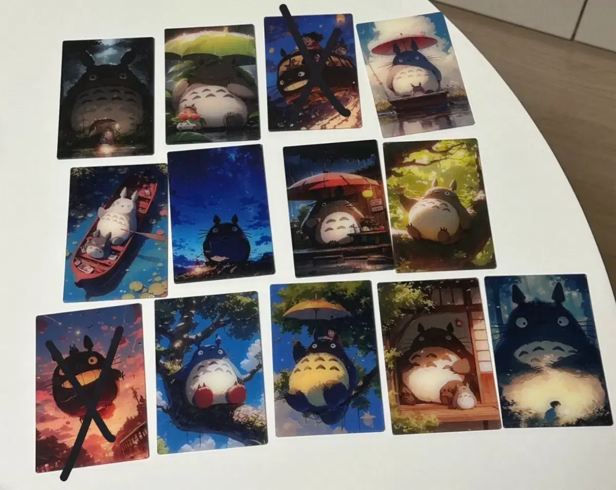 Ghibli Totoro acrylic photocard