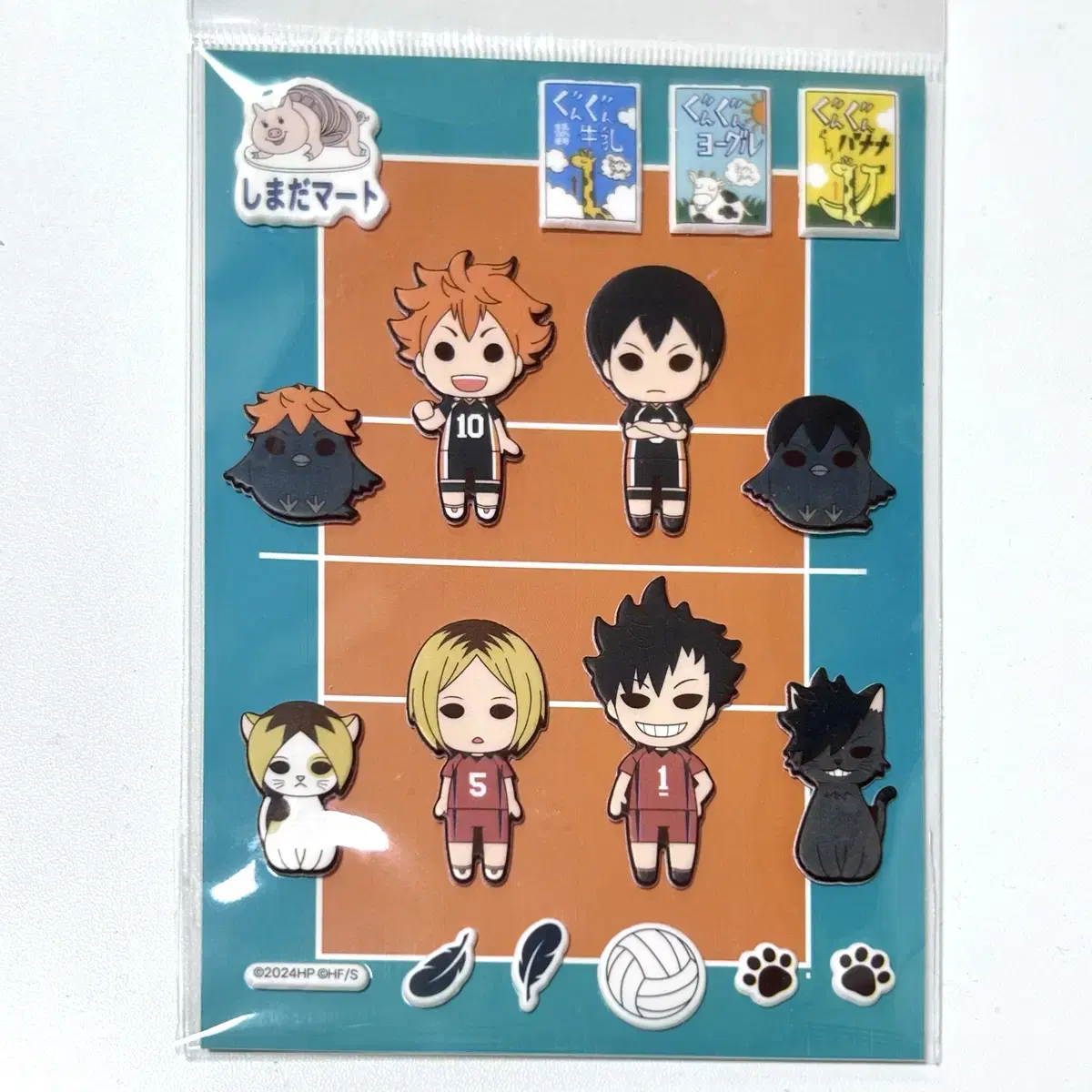 [unsealed] haikyuu The Modern pop up Malang sticker hinata Kageyama Kenma Kuroo