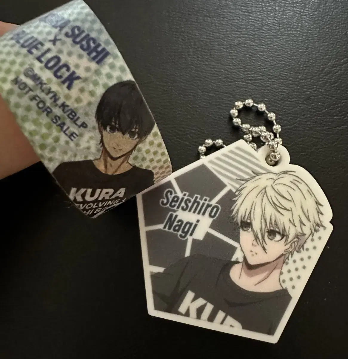 BLUELOCK Masking Tape, Nagi Seishiro Keyring