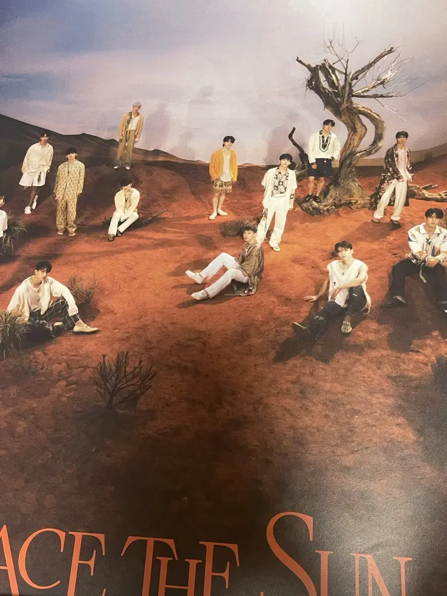 Seventeen FeatherSun Face the Sun Poster