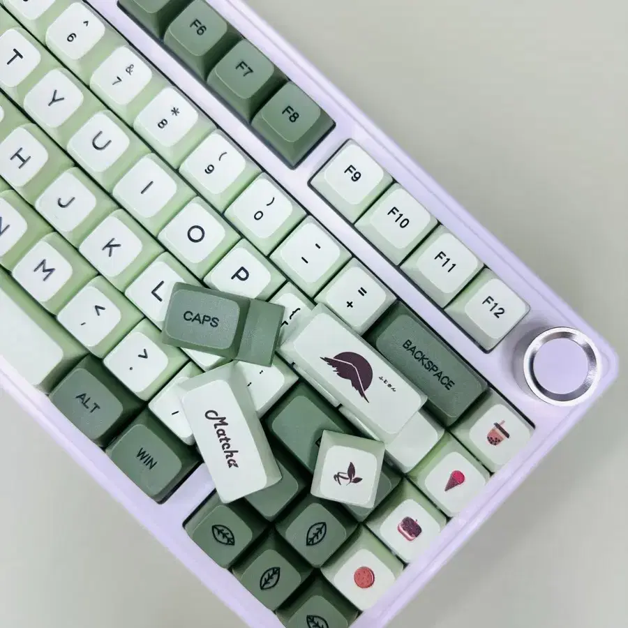 녹차 XDA PBT 키캡 기계식 키보드 전용 키캡 말차