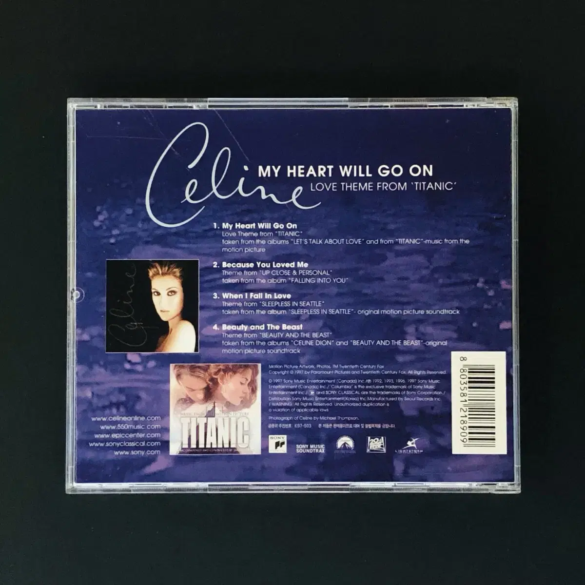 [CD중고] Celine Dion / My Heart Will Go on