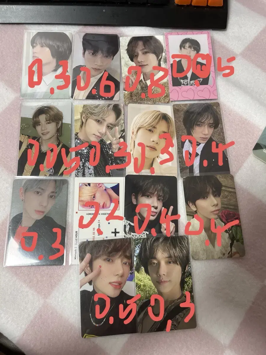 Feardom) txt photocard in bulk