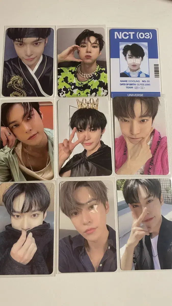 NCT 127 doyoung photocard bulk sells