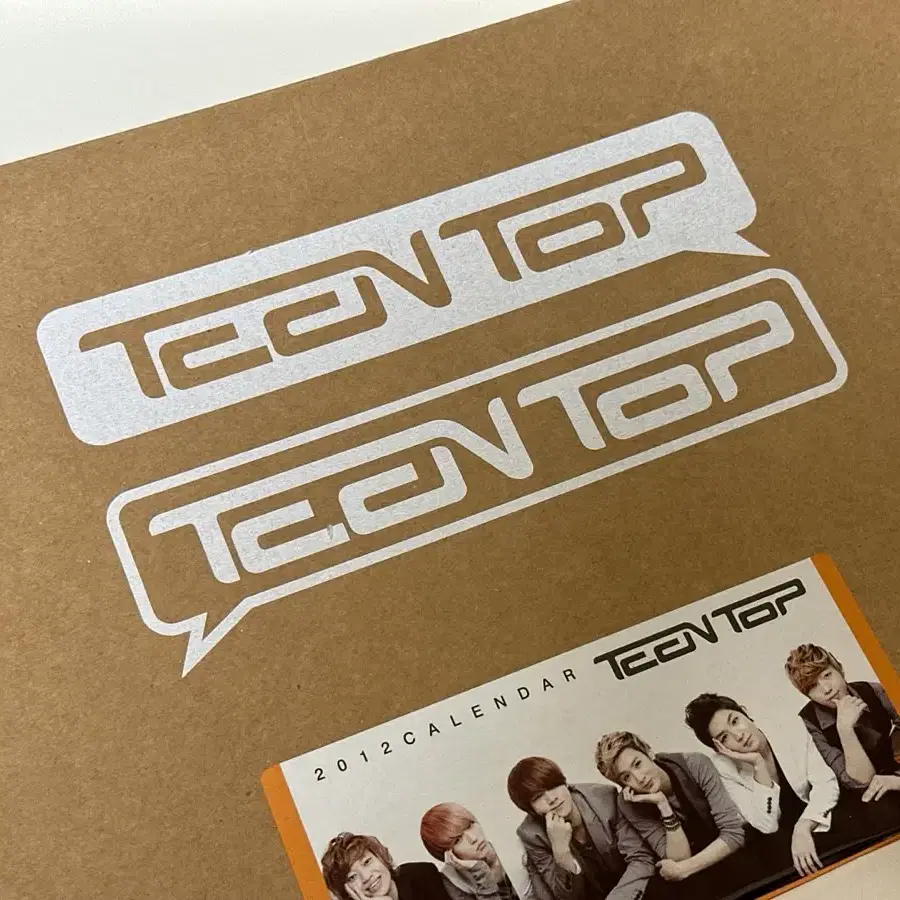 틴탑 2012 시즌그리팅 캘린더 엽서 세트