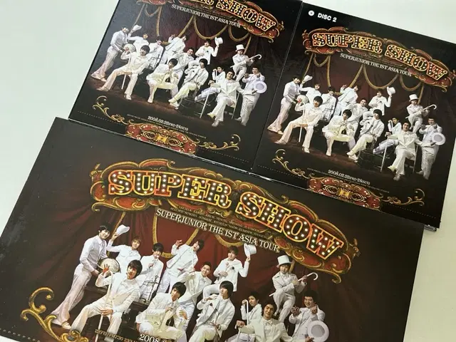 슈퍼주니어 첫번째 콘서트 포토북 화보 dvd