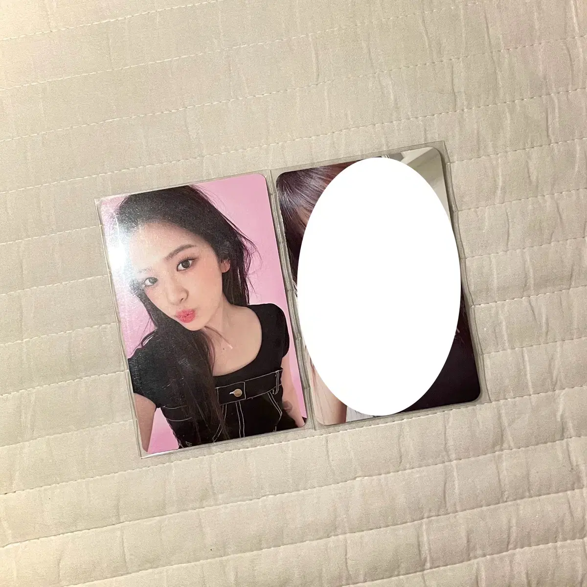 ive ahn yujin yujin photocard clio version a preorder pre-order benefits