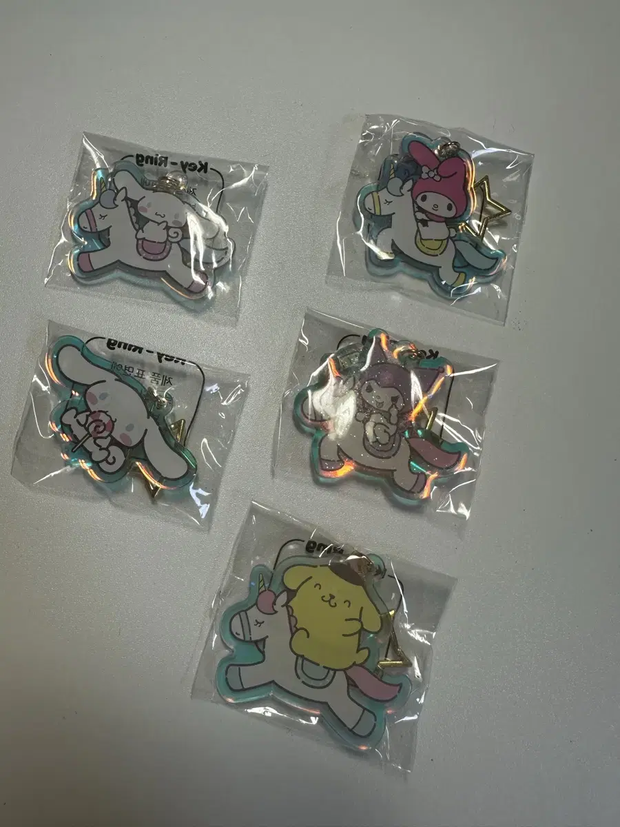 San Rio Aurora keyring Secret Kuromi Mamel Pompompurin Cinnamon Rolls