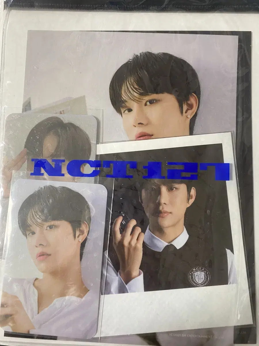 nct jungwoo seasons greetings photopack full set season's greetings selpho photocard nct127 transfer