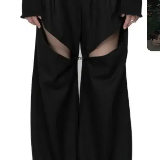 구해요)판영 zip slit wide pant