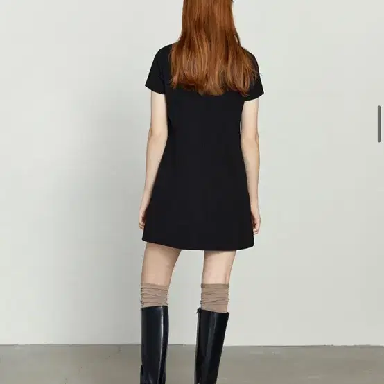 (새상품) 마리떼 프랑소와저버 square neck dress 미니드레스