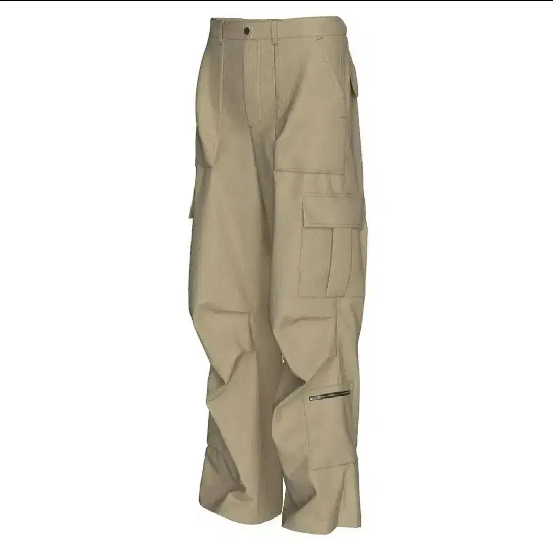 [Size 1] Cinder Cargo Pants Beige