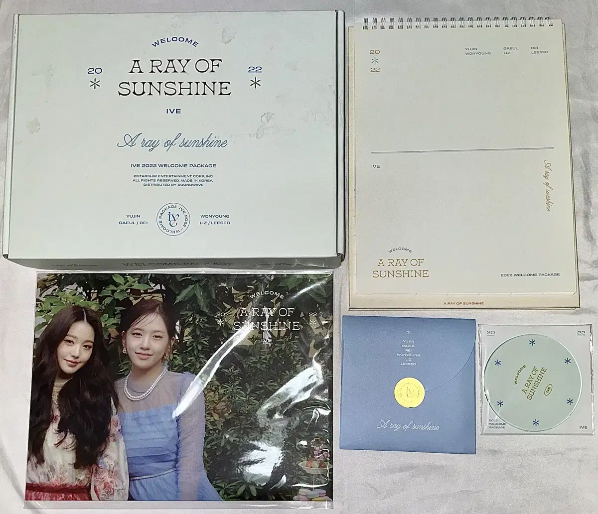 IVE 2022 Welcome Package season's greetings seasons greetings WTS