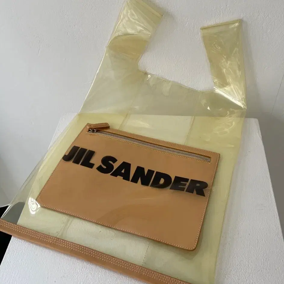 JIL SANDER 질샌더 pvc 남녀공용 가방