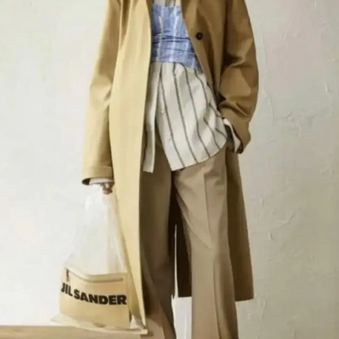 JIL SANDER 질샌더 pvc 남녀공용 가방