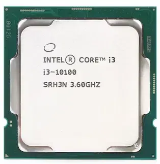 cpu  인텔 i3 10100