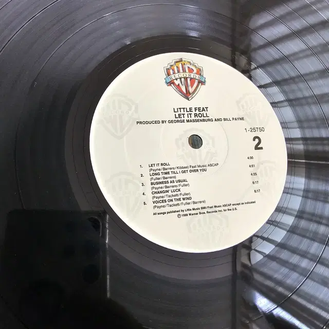 (미국반, 민트급) Little Feat - Let It Roll LP